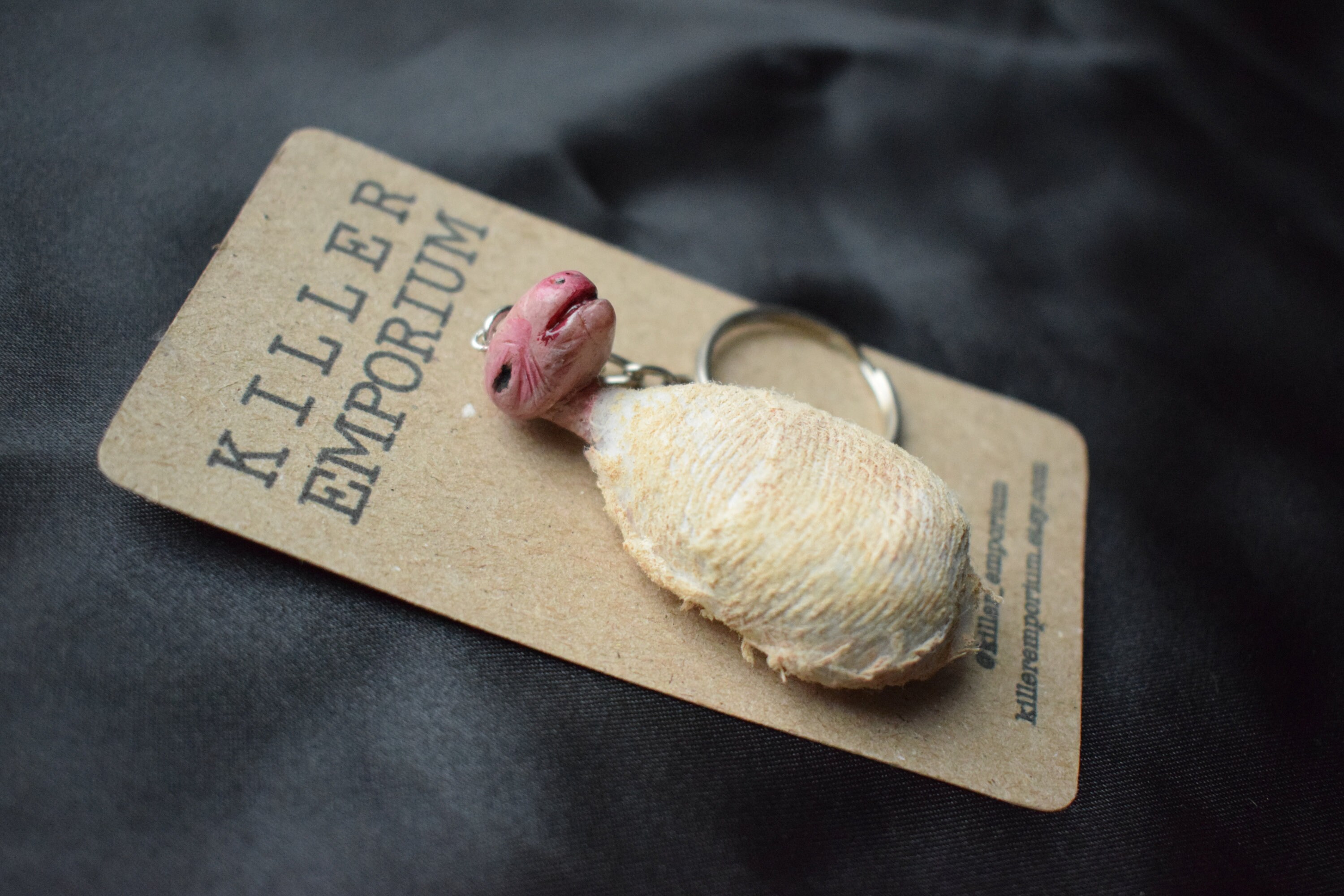 Eraserhead baby keychain