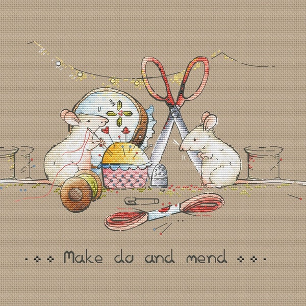 Scissors Cross Stitch Pattern Etsy