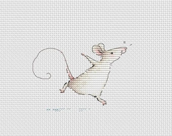 Stay positive cross stitch pattern Ukraine digital download