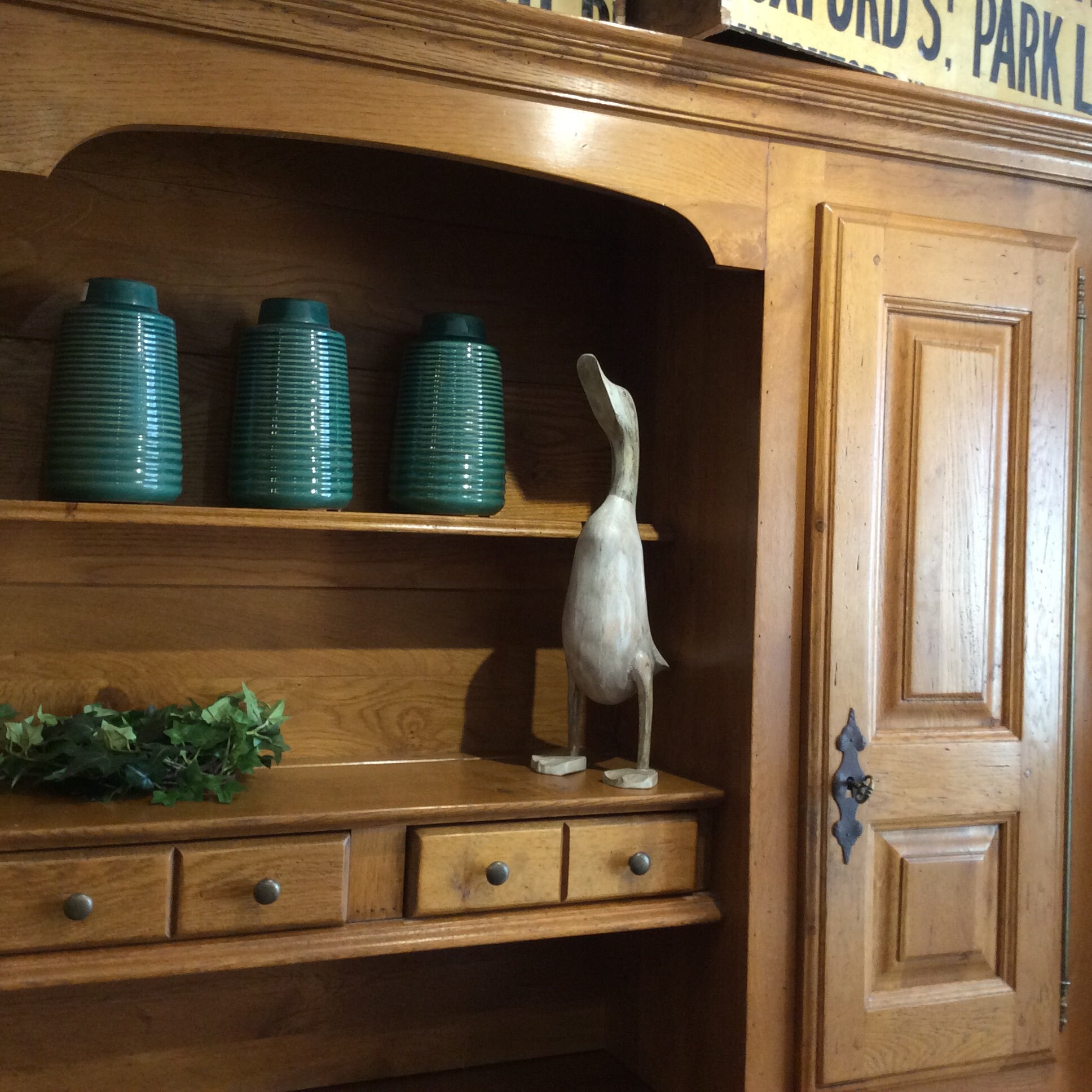 Gran armario de cocina de aparador de roble francés | Etsy