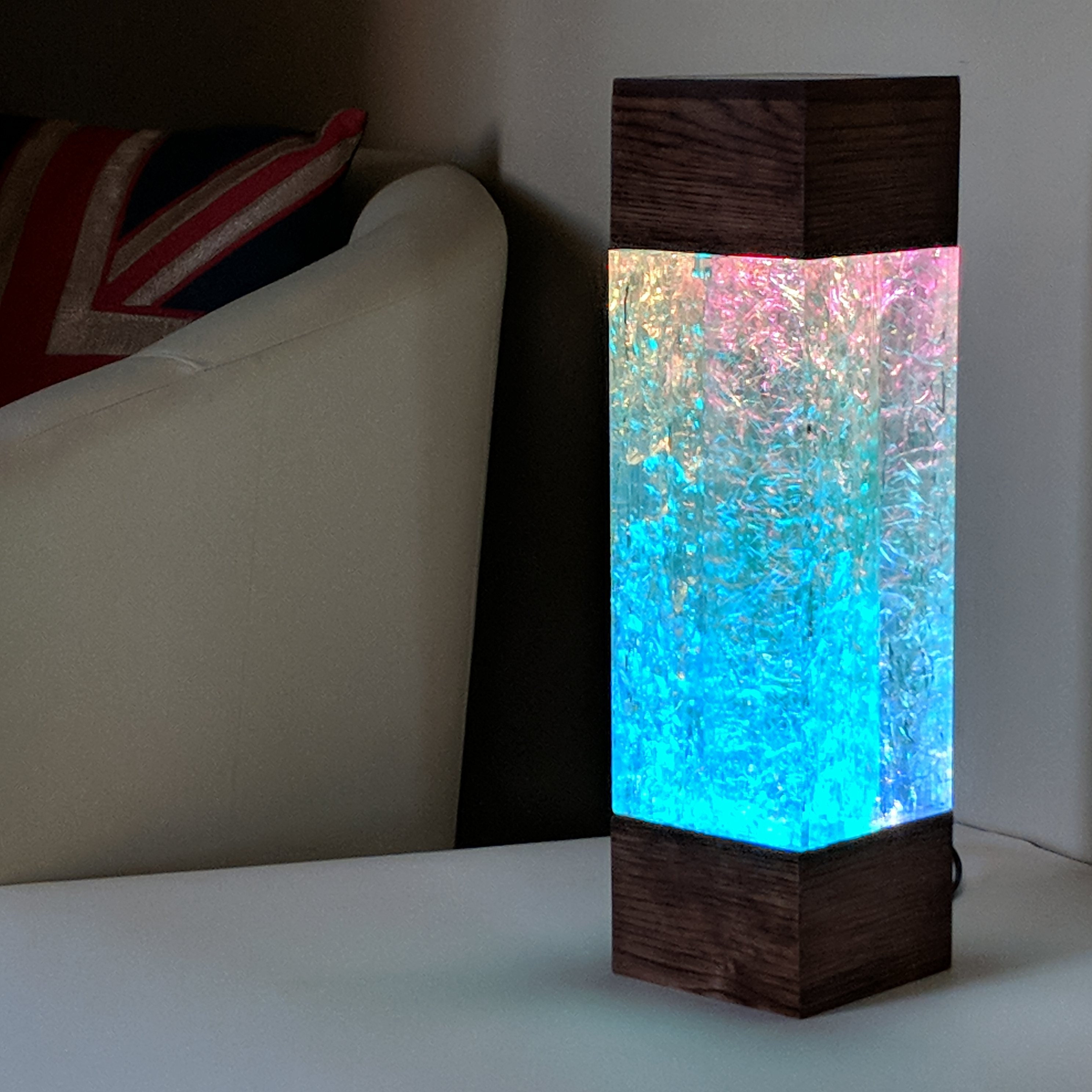 Modern Lava Lamp / Medium Table Lamp / Mood Ambient Light / Etsy