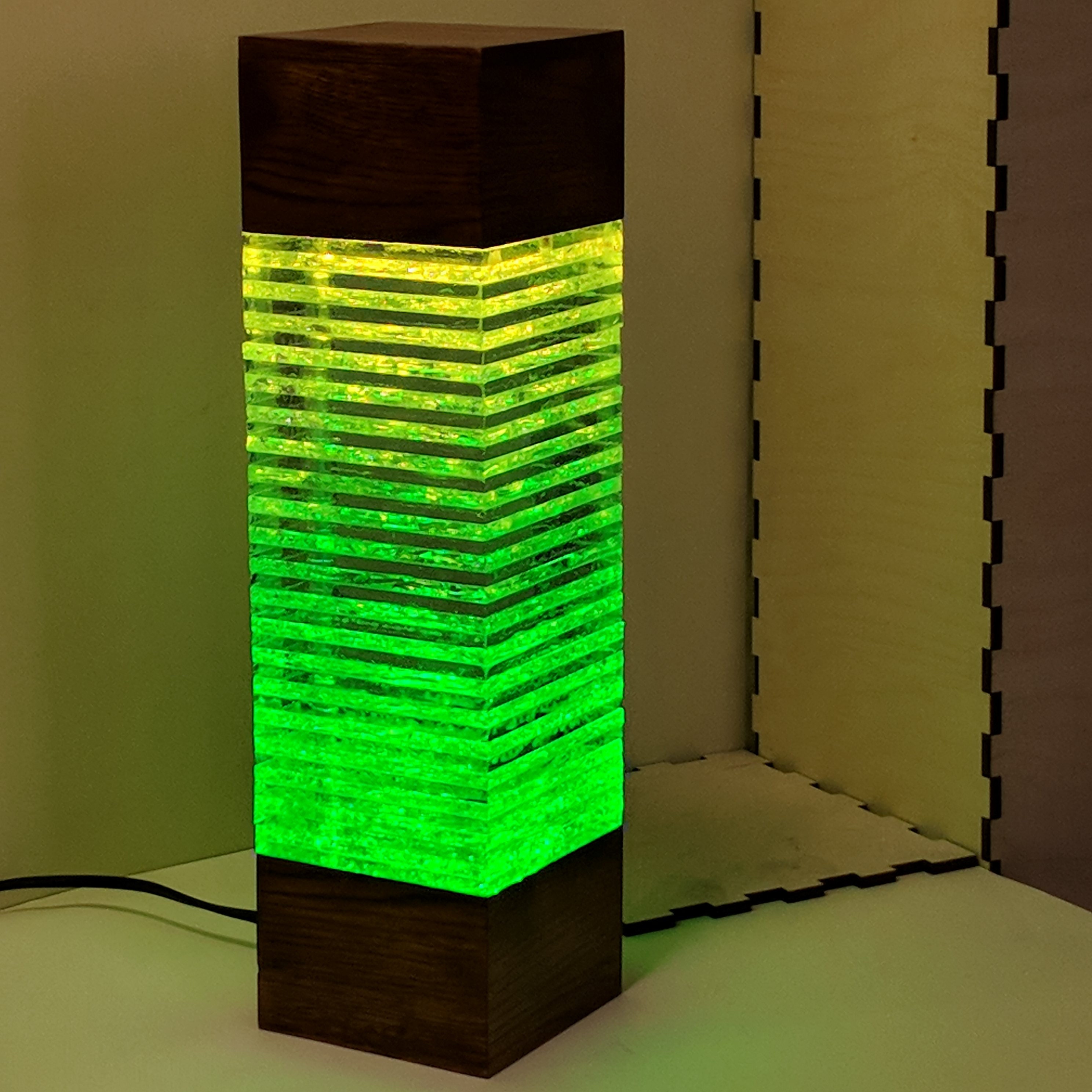 Modern Lava Lamp medium ambient table light Liquorice Etsy