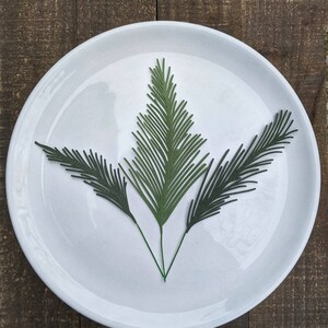 Pine Branch Trio SVG Digital File per Cricut & Silhouette, include il permesso di piccoli progetti per vendere filiali finite