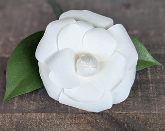 Kamelie Papierblume SVG Digitale Datei