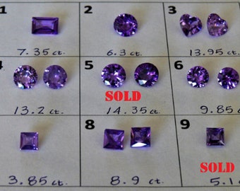 Royal Sapphire, AAAAA, Lab created, Top Gem Quality, signature cut to the excellent brilliance. Hand cut. Nice !