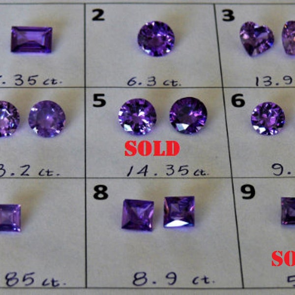 Royal Sapphire, AAAAA, Lab created, Top Gem Quality, signature cut to the excellent brilliance. Hand cut. Nice !