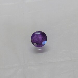 Amethyst, 4.95 Ct., natural, Unheated gem with good cut. February Birthstone.