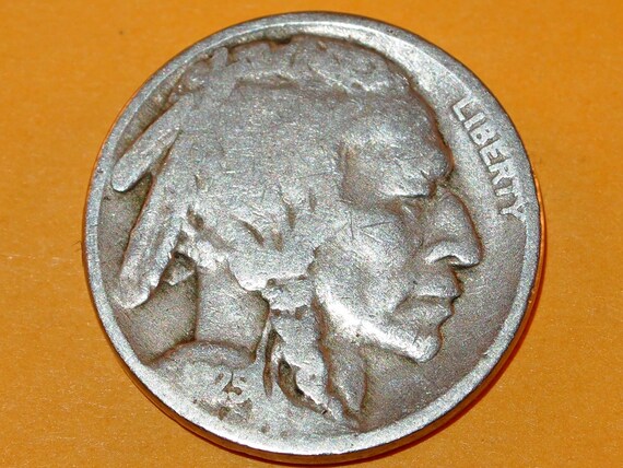 pix 1925 Indian Head Nickel etsy