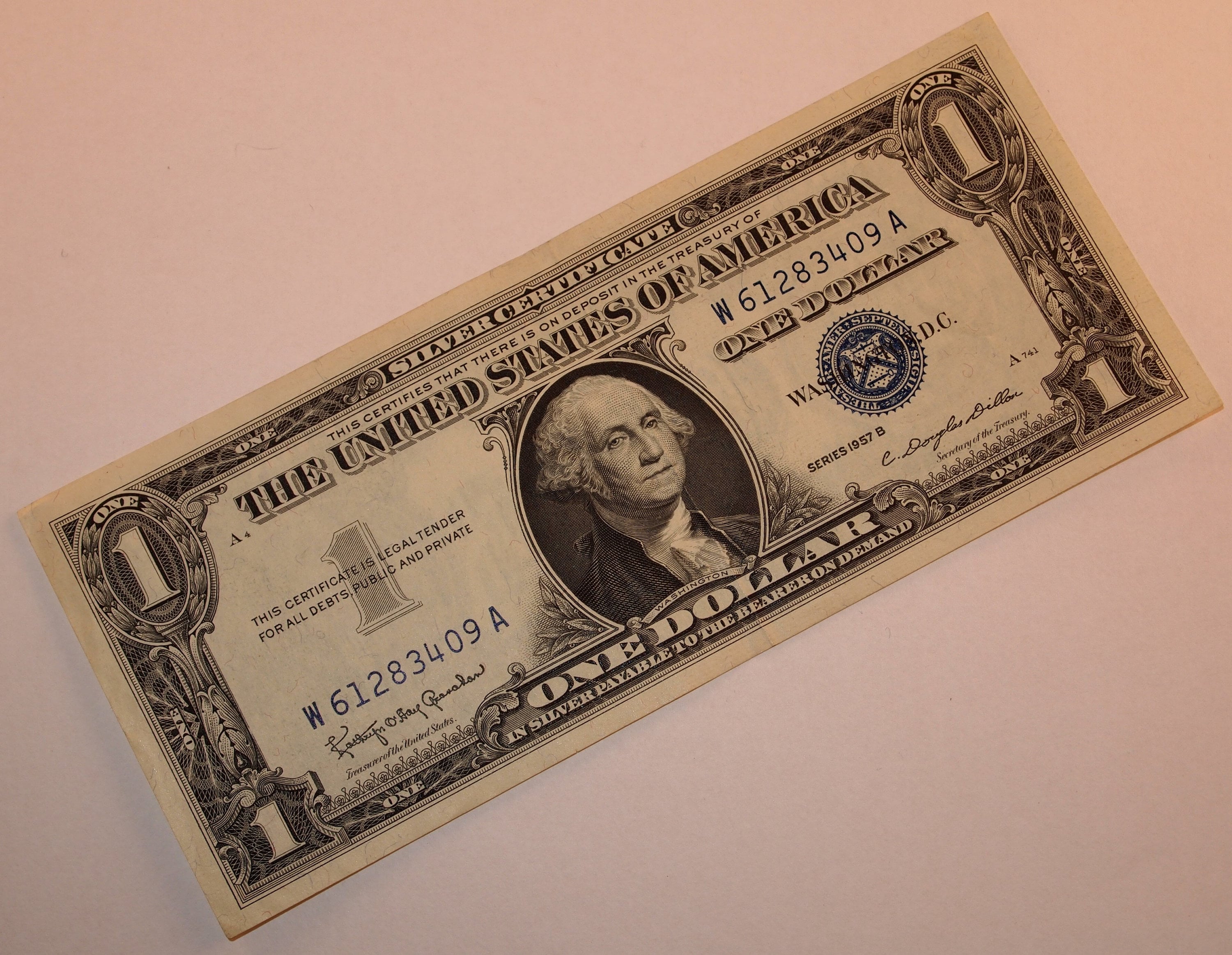 How Much Is A 1957 Dollar1 Bill Worth - f889nd3