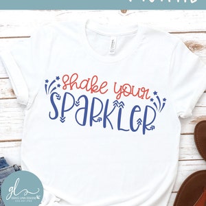 Shake Your Sparkler - digitaal snijbestand - SVG, DXF en png