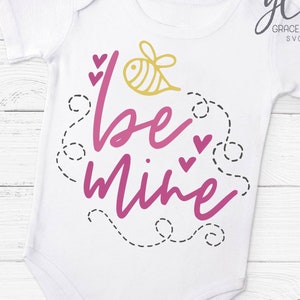 Be Mine - Fichier de coupe Saint-Valentin - SVG, DXF et PNG