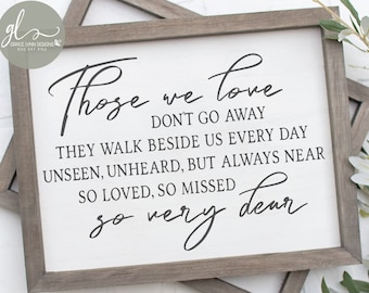Those We Love Svg Etsy