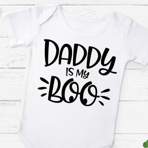 Daddy Is My Boo - digitaal snijbestand Halloween - SVG, DXF en png