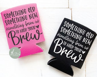 Something Old Something New Something From Us To Hold Your Brew - Wedding Digital Cut File - SVG, DXF & PNG