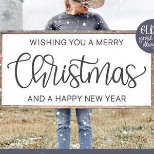 Feliz Navidad y próspero año nuevo (SVG), cita navideña (SVG), letrero navideño de granja (SVG), letrero de Año Nuevo (SVG)