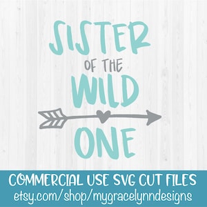 Sister of the Wild One: gesneden SVG-bestand