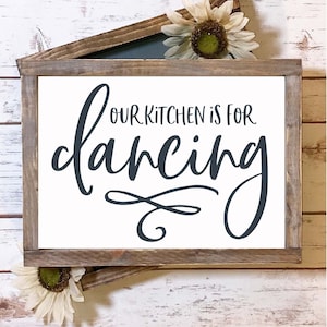 Onze keuken is om te dansen: gesneden SVG-bestand