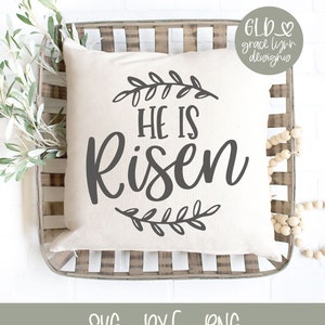 He Is Risen svg | Easter Sign svg | Religious svg
