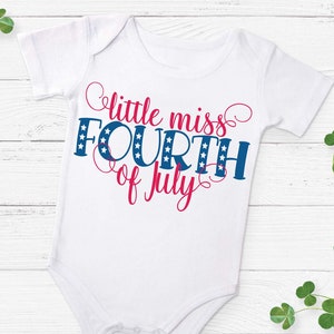 Little Miss Fourth of July-SVG - Fourth of July-SVG