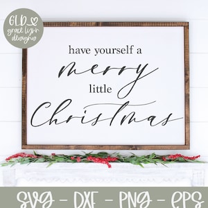 Feliz Navidad - Archivo digital de corte navideño (svg, dxf, png y eps)