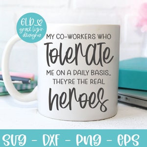Travail drôle SVG | Citation drôle de bureau | Travail Humour svg | Citation drôle de collègue | Workuvre sarcastique svg
