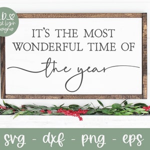 Het is de mooiste tijd van het jaar svg, kerst citaat SVG, kerst SVG, kerst png, boerderij kerst teken SVG