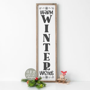 Warme winterwensen - kerst digitaal snijbestand - svg, dxf, png en eps