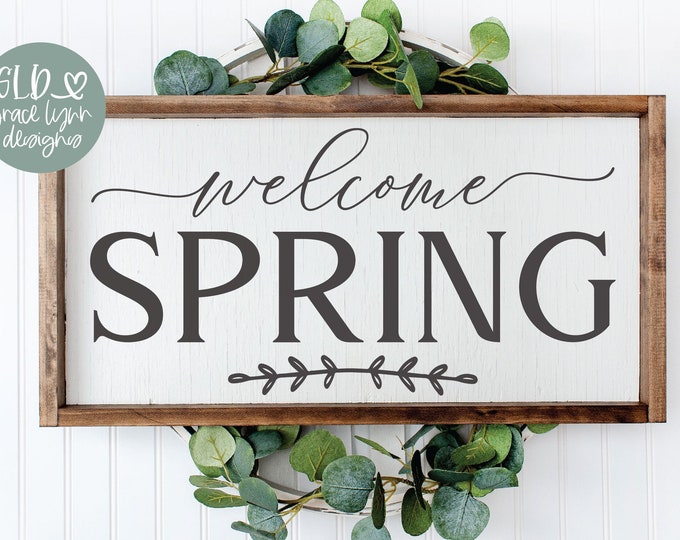 Welcome Spring Insert This item is unavailable - Etsy