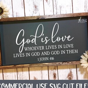 God is Love Whoever Lives in Love Lives in God and God in Them ...