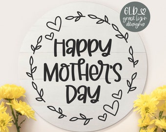 Fijne Moederdag - Moederdag SVG | Citaten voor Moederdag | Moederdagcadeaus | Digitaal SVG-snijbestand