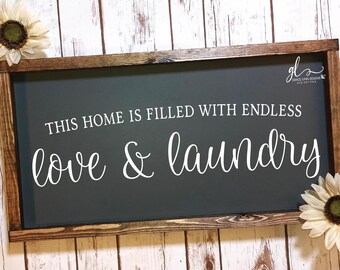 Love And Laundry Etsy