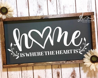Home Where Heart Is Etsy