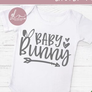 Baby Bunny - Ostern Digital Cut File - SVG, DXF & PNG