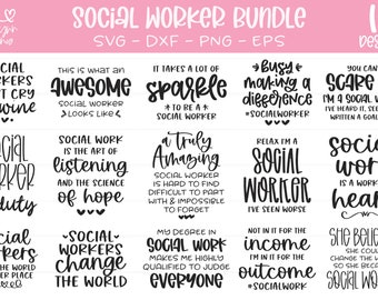 Social Work Svg Etsy
