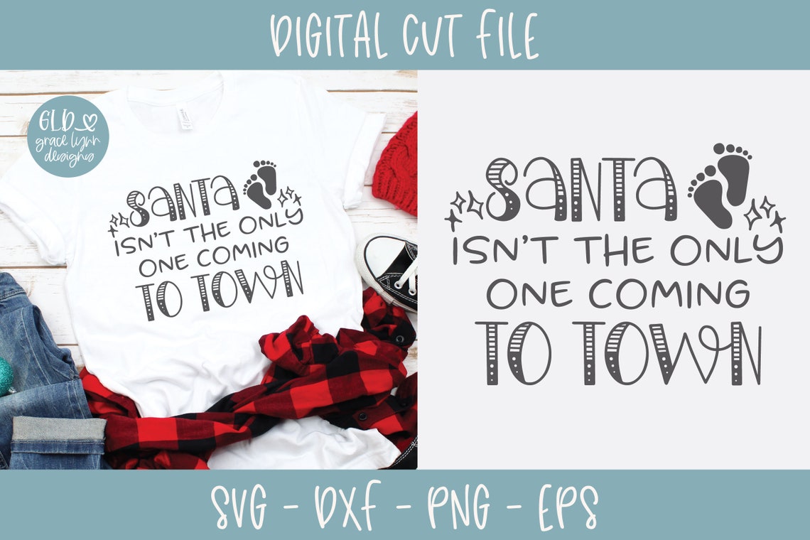 Santa Isn't the Only One Coming to Town Christmas - Etsy