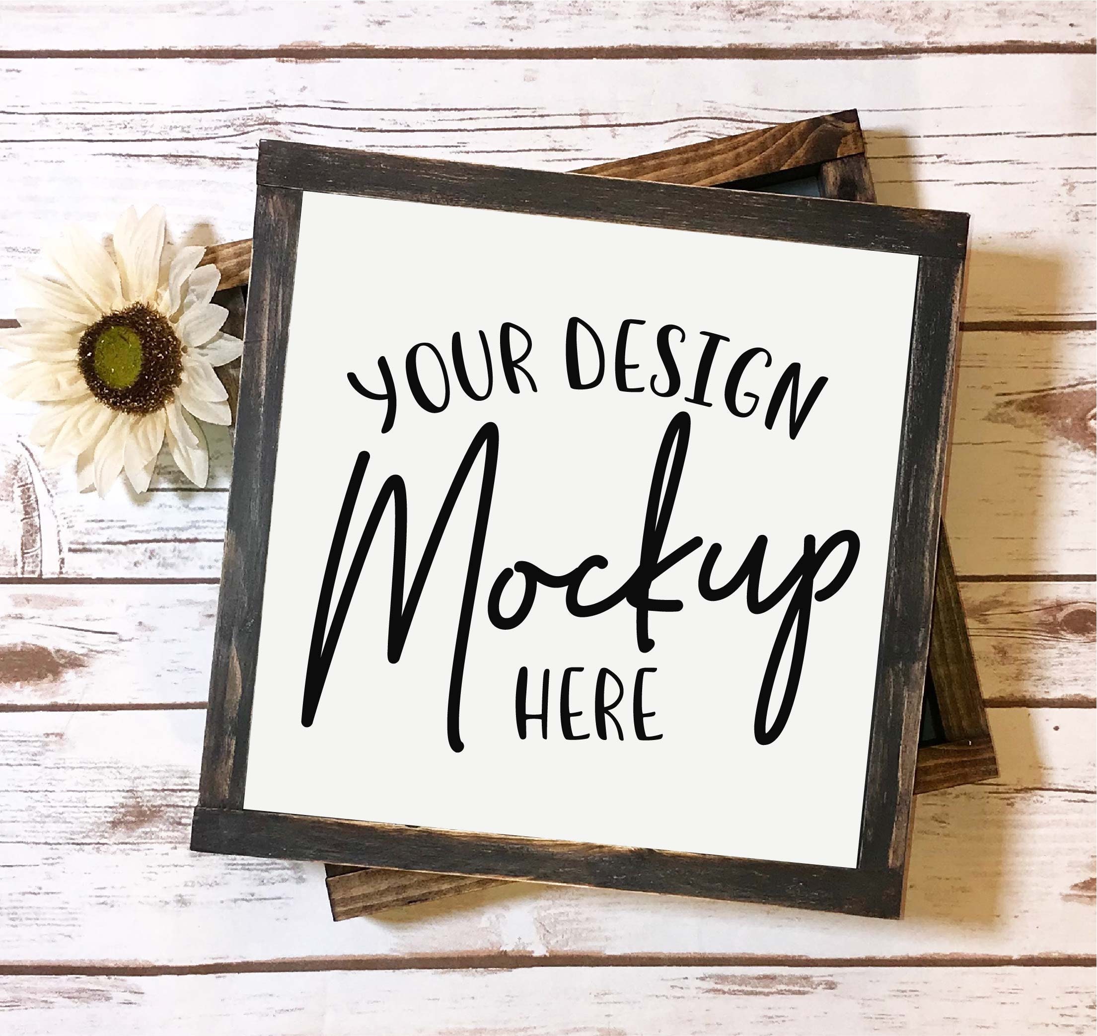 Download Wood Sign Mockup Digital Mock Up | Etsy