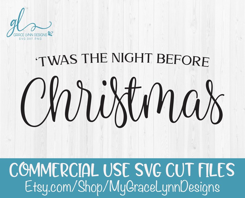 Download Twas The Night Before Christmas Christmas Digital Cutting ...