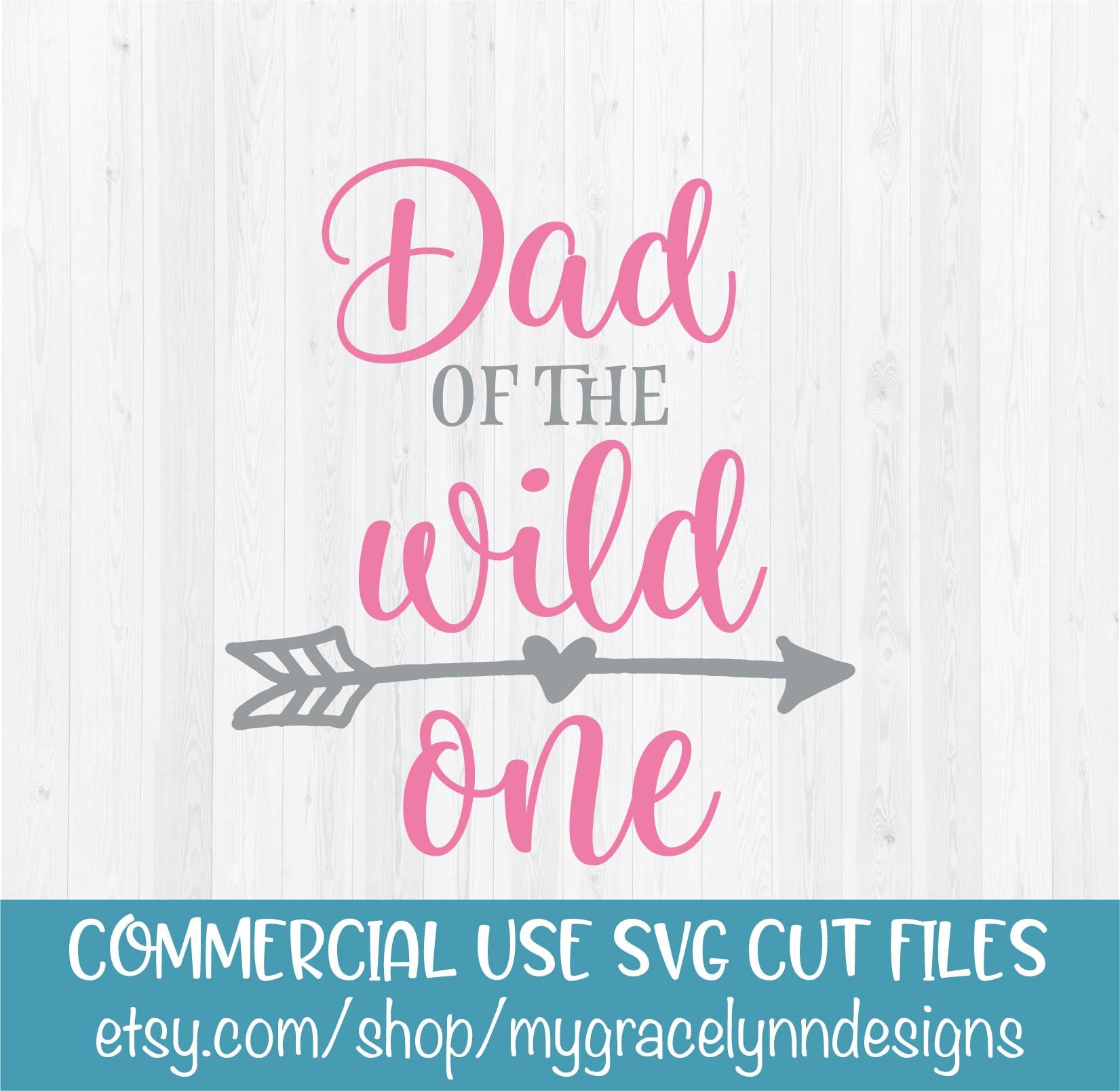 Download Dad of the Wild One SVG SVG Cut File | Etsy