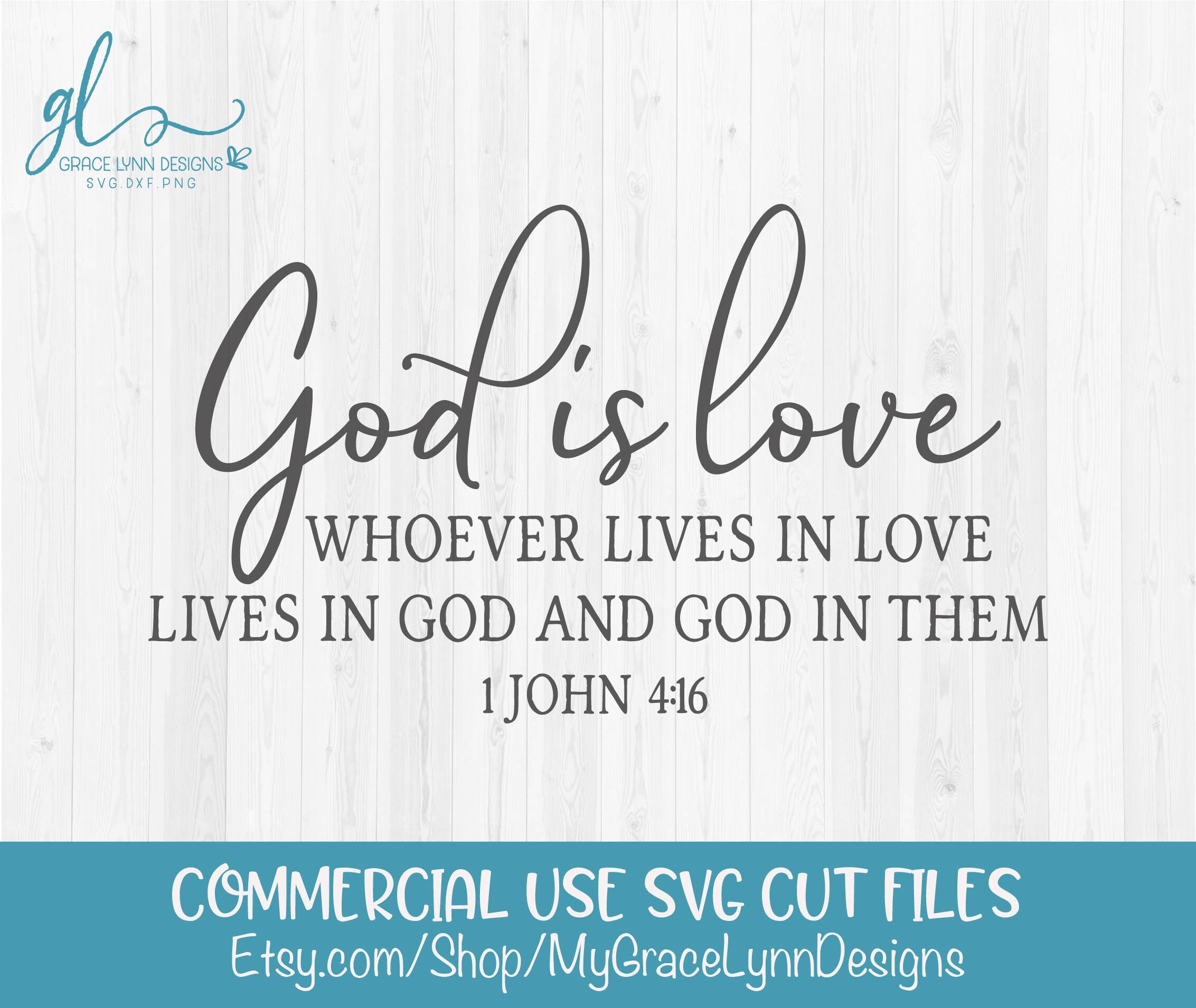 God is Love Whoever Lives in Love Lives in God and God in Them ...