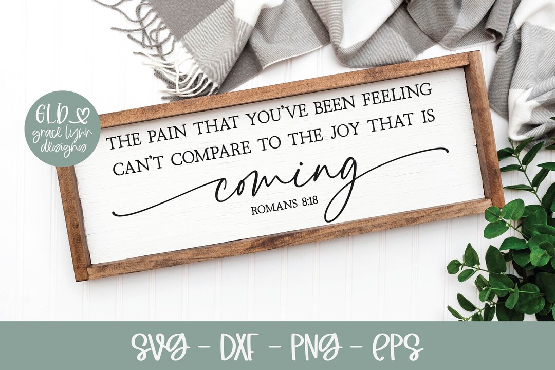 The Pain That You've Been Feeling Can't Compare to the Joy That is