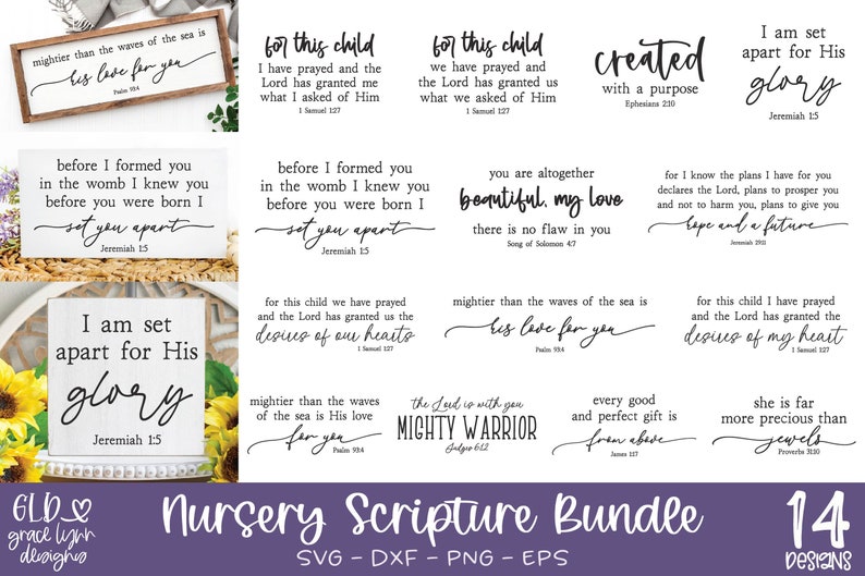nursery scripture quotes, nursery svg quotes, scripture svg quotes, nursery bible verse sign designs, religious nursery wall art