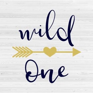 Wild One SVG - eerste verjaardag gesneden SVG-bestand