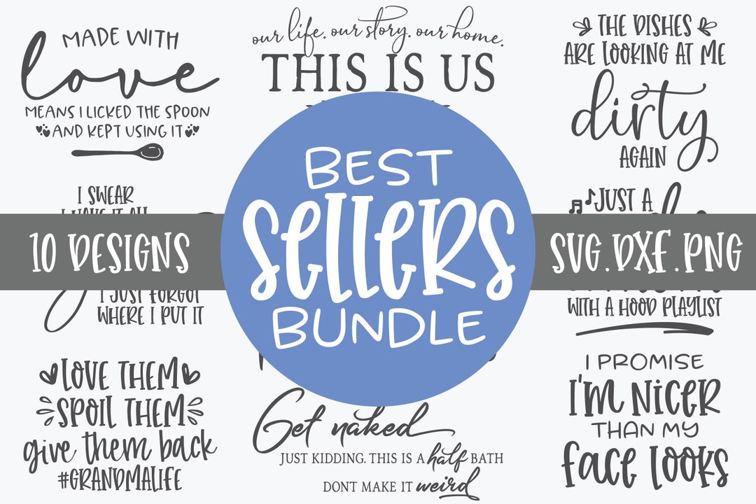 Best Sellers Bundle | Farmhouse Sign Bundle | Farmhouse Quotes Svg ...