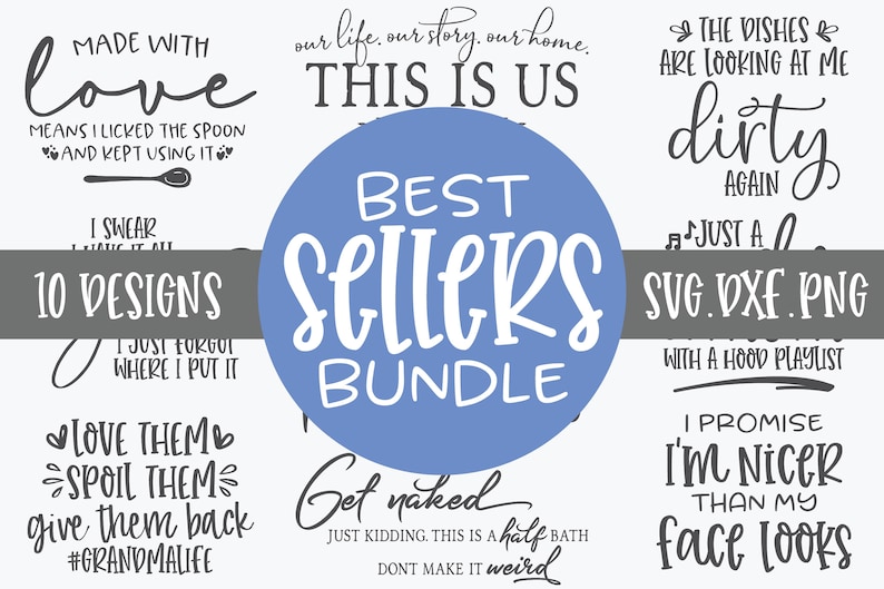 Best Sellers Bundle | Farmhouse Sign Bundle | Farmhouse Quotes Svg ...