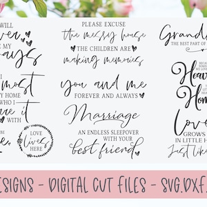 Home Sign svg Bundle, Farmhouse Quotes svg Bundle, Family Sign svg Bundle, Farmhouse Sign svg, Family Quote svg, Home Sign svg