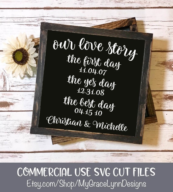 Free Free 287 Our Love Story Svg SVG PNG EPS DXF File