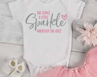 She Leaves A Little Sparkle Wherever She Goes - SVG Cut File