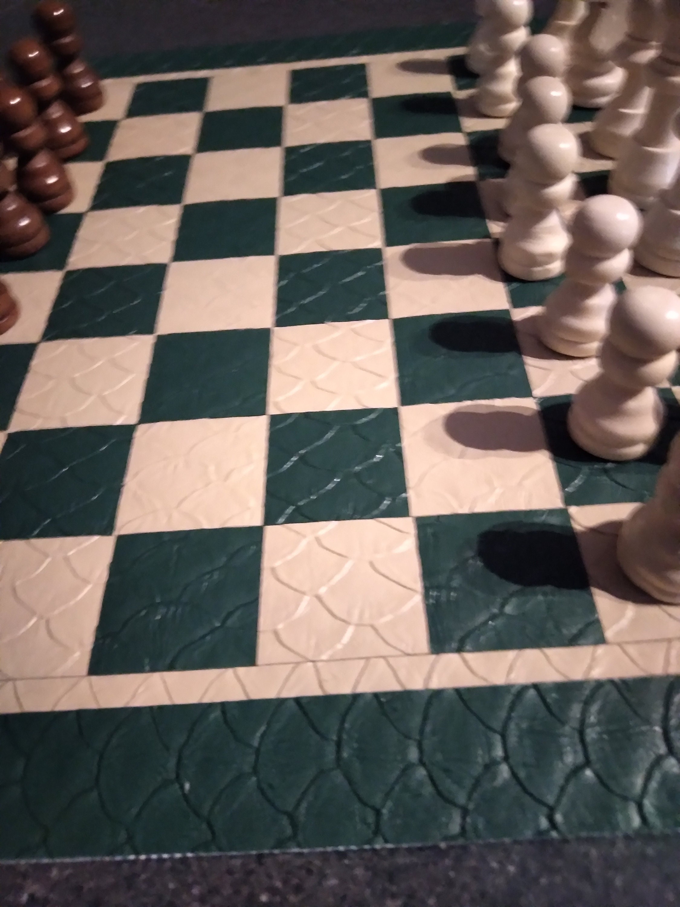 Chess Board Game Made in Skai by Me 
