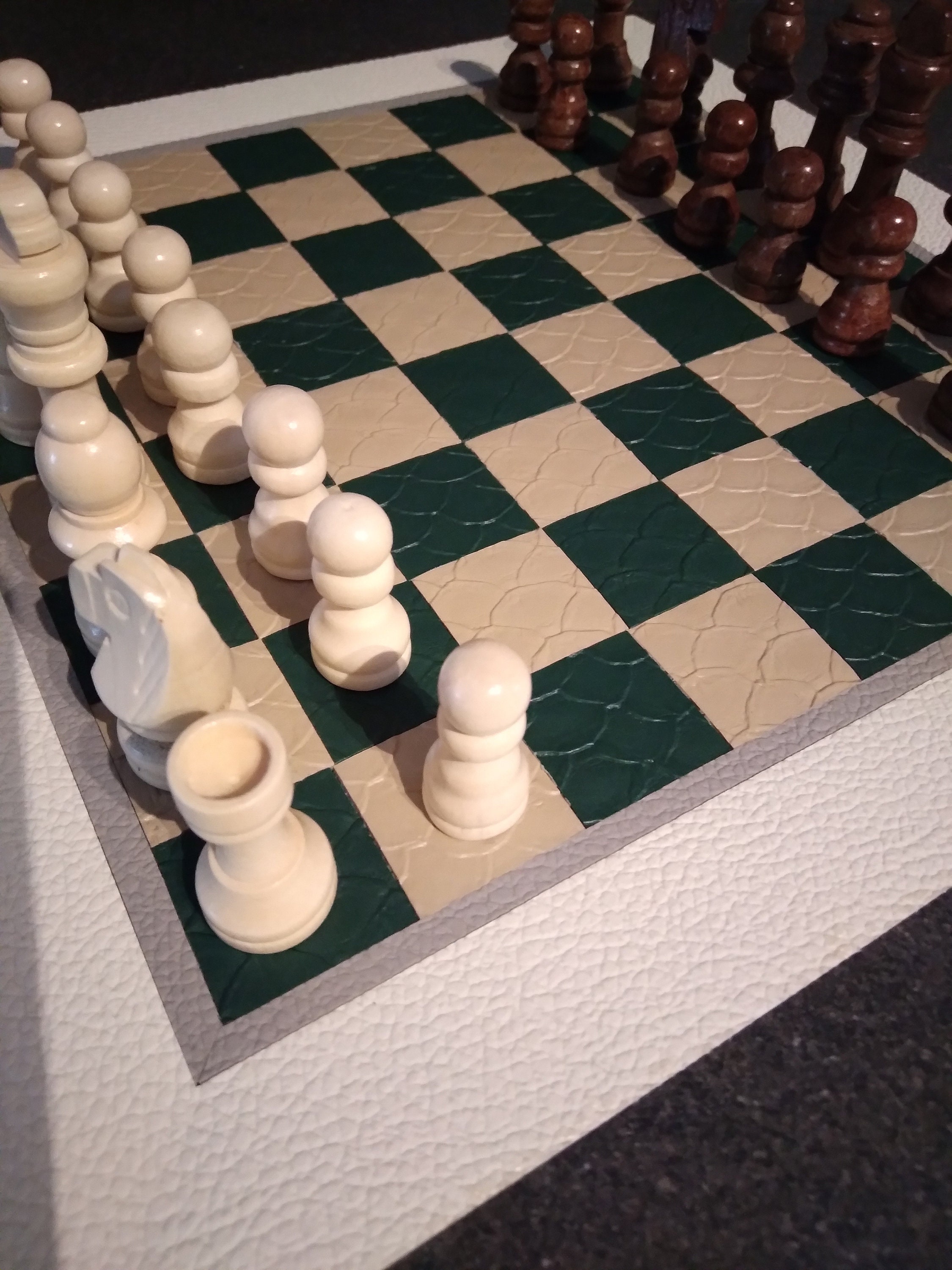 Chess Board Game Made in Skai by Me 