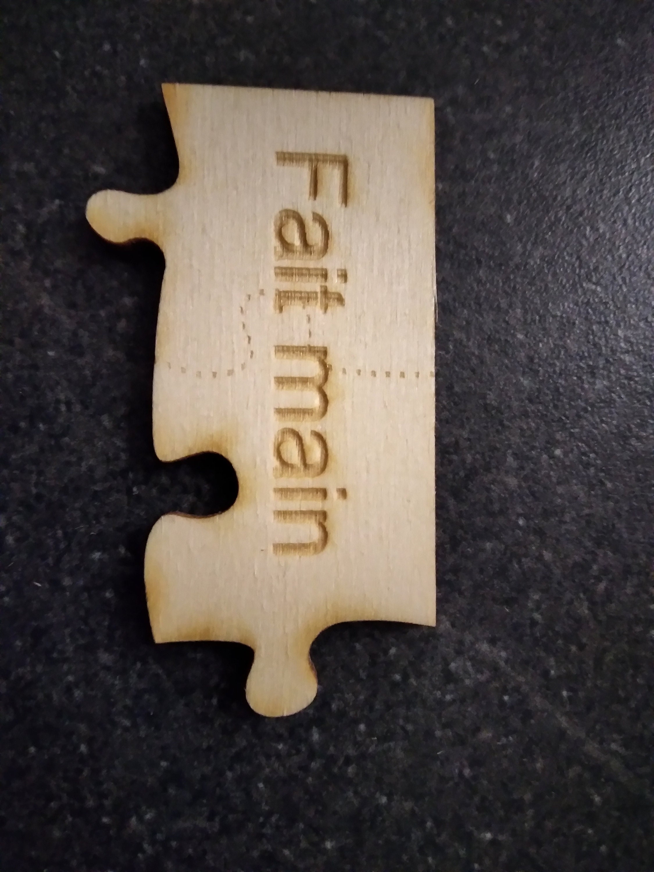 Décoration en Bois Fait Main